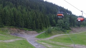 Skiareál Klínovec - Sjezdovka Jáchymovská, lanovka Prima Express - 14.6.2026 v 14:31 Skiareál Klínovec - Sjezdovka Jáchymovská, lanovka Prima Express - 14.6.2026 v 14:31
