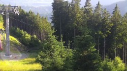 Trasa narciarska Jáchymovská, kolej linowa Prima Express