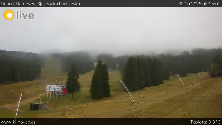 Skiareál Klínovec - Sjezdovka Pařezovka, lanovka CineStar Express - 30.10.2025 v 08:15 Skiareál Klínovec - Sjezdovka Pařezovka, lanovka CineStar Express - 30.10.2025 v 08:15