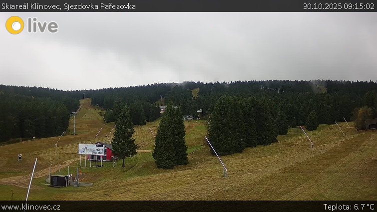 Skiareál Klínovec - Sjezdovka Pařezovka, lanovka CineStar Express - 30.10.2025 v 09:15 Skiareál Klínovec - Sjezdovka Pařezovka, lanovka CineStar Express - 30.10.2025 v 09:15