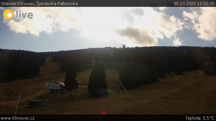 Skiareál Klínovec - Sjezdovka Pařezovka, lanovka CineStar Express - 30.10.2025 v 13:32 Skiareál Klínovec - Sjezdovka Pařezovka, lanovka CineStar Express - 30.10.2025 v 13:32