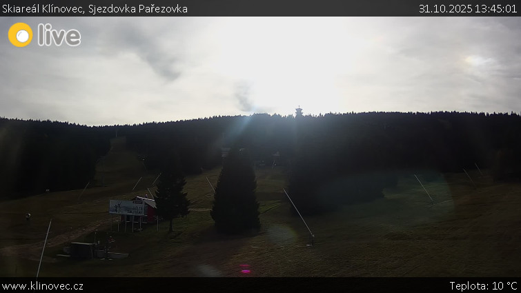 Skiareál Klínovec - Sjezdovka Pařezovka, lanovka CineStar Express - 31.10.2025 v 13:45 Skiareál Klínovec - Sjezdovka Pařezovka, lanovka CineStar Express - 31.10.2025 v 13:45