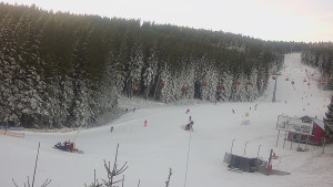 Skiareál Klínovec - Sjezdovka Pařezovka, lanovka CineStar Express - 27.12.2025 v 09:32 Skiareál Klínovec - Sjezdovka Pařezovka, lanovka CineStar Express - 27.12.2025 v 09:32