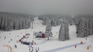 Skiareál Klínovec - Sjezdovka Pařezovka, lanovka CineStar Express - 16.2.2026 v 15:15 Skiareál Klínovec - Sjezdovka Pařezovka, lanovka CineStar Express - 16.2.2026 v 15:15