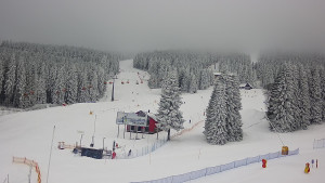 Skiareál Klínovec - Sjezdovka Pařezovka, lanovka CineStar Express - 16.2.2026 v 16:02 Skiareál Klínovec - Sjezdovka Pařezovka, lanovka CineStar Express - 16.2.2026 v 16:02