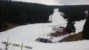 Skiareál Klínovec - Sjezdovka Pařezovka, lanovka CineStar Express - 11.3.2026 v 07:02 Skiareál Klínovec - Sjezdovka Pařezovka, lanovka CineStar Express - 11.3.2026 v 07:02