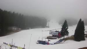 Skiareál Klínovec - Sjezdovka Pařezovka, lanovka CineStar Express - 4.4.2026 v 08:02 Skiareál Klínovec - Sjezdovka Pařezovka, lanovka CineStar Express - 4.4.2026 v 08:02