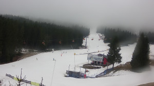 Skiareál Klínovec - Sjezdovka Pařezovka, lanovka CineStar Express - 4.4.2026 v 09:32 Skiareál Klínovec - Sjezdovka Pařezovka, lanovka CineStar Express - 4.4.2026 v 09:32