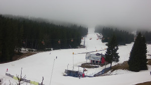 Skiareál Klínovec - Sjezdovka Pařezovka, lanovka CineStar Express - 4.4.2026 v 10:32 Skiareál Klínovec - Sjezdovka Pařezovka, lanovka CineStar Express - 4.4.2026 v 10:32