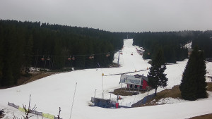 Skiareál Klínovec - Sjezdovka Pařezovka, lanovka CineStar Express - 4.4.2026 v 13:32 Skiareál Klínovec - Sjezdovka Pařezovka, lanovka CineStar Express - 4.4.2026 v 13:32