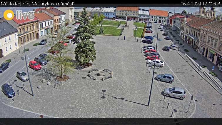Město Kojetín - Masarykovo náměstí - 26.4.2024 v 12:02