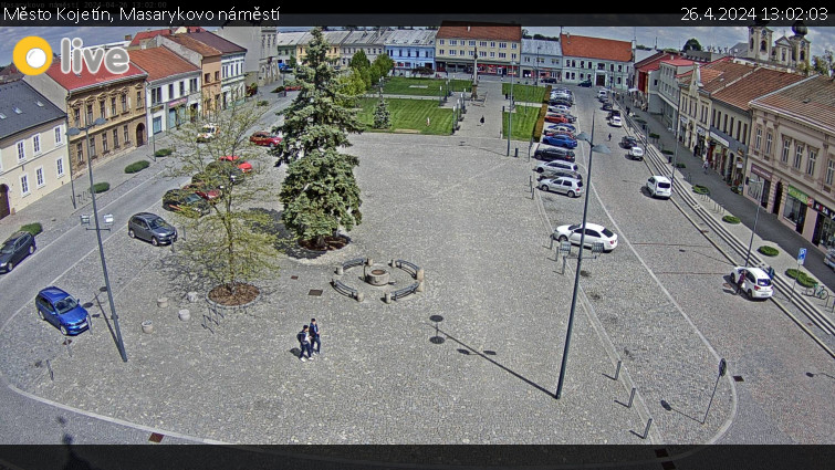 Město Kojetín - Masarykovo náměstí - 26.4.2024 v 13:02