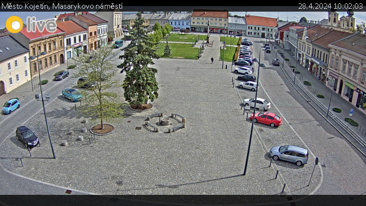 Město Kojetín - Masarykovo náměstí - 28.4.2024 v 10:02
