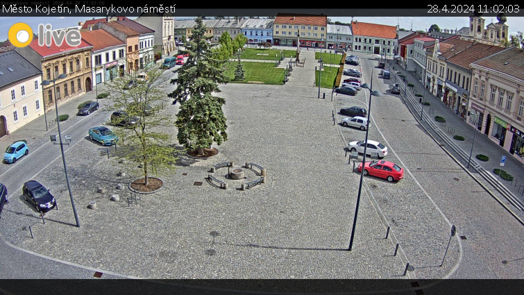Město Kojetín - Masarykovo náměstí - 28.4.2024 v 11:02