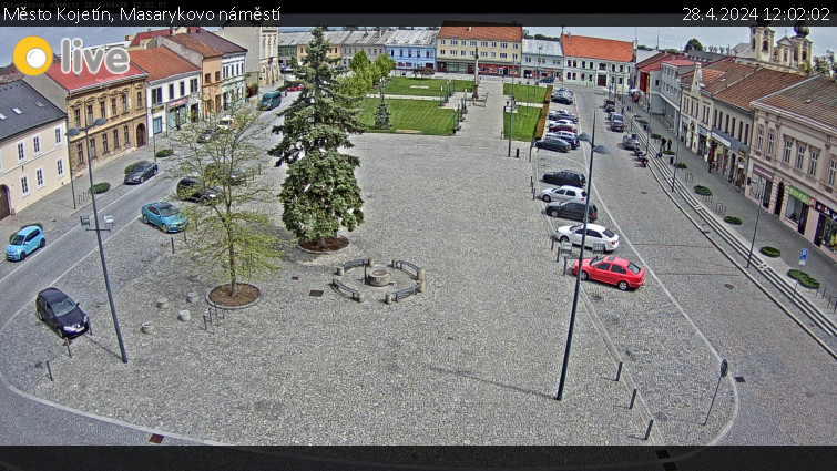 Město Kojetín - Masarykovo náměstí - 28.4.2024 v 12:02