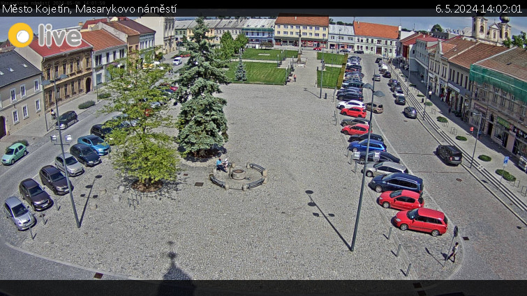 Město Kojetín - Masarykovo náměstí - 6.5.2024 v 14:02