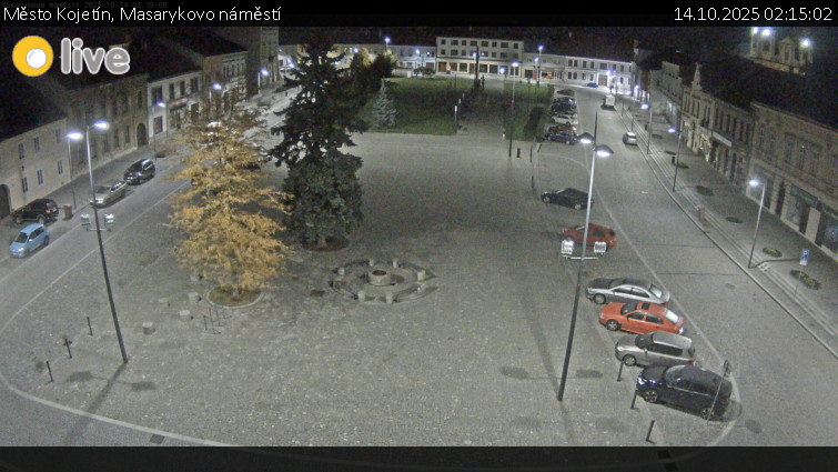 Město Kojetín - Masarykovo náměstí - 14.10.2025 v 02:15 Město Kojetín - Masarykovo náměstí - 14.10.2025 v 02:15