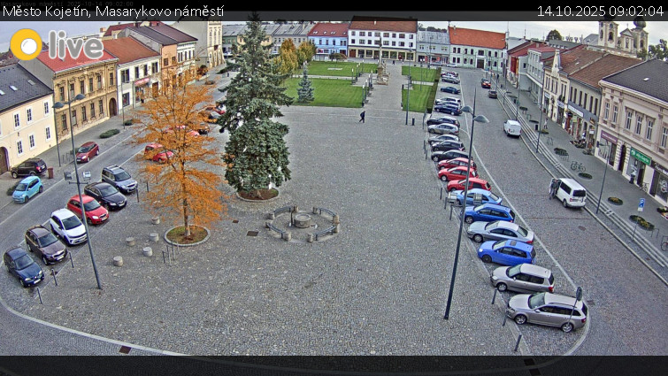 Město Kojetín - Masarykovo náměstí - 14.10.2025 v 09:02 Město Kojetín - Masarykovo náměstí - 14.10.2025 v 09:02