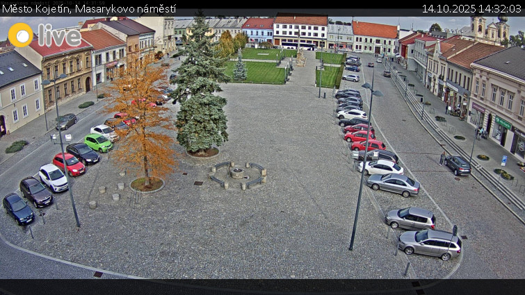 Město Kojetín - Masarykovo náměstí - 14.10.2025 v 14:32 Město Kojetín - Masarykovo náměstí - 14.10.2025 v 14:32