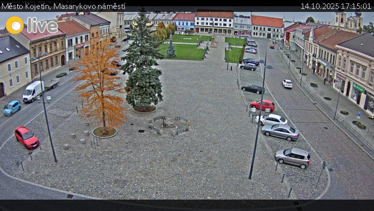 Město Kojetín - Masarykovo náměstí - 14.10.2025 v 17:15 Město Kojetín - Masarykovo náměstí - 14.10.2025 v 17:15