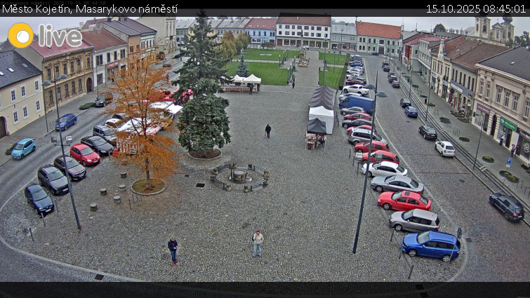 Město Kojetín - Masarykovo náměstí - 15.10.2025 v 08:45 Město Kojetín - Masarykovo náměstí - 15.10.2025 v 08:45