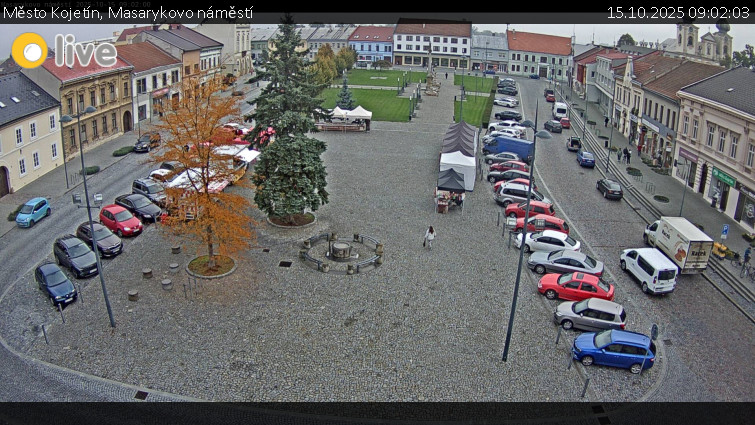 Město Kojetín - Masarykovo náměstí - 15.10.2025 v 09:02 Město Kojetín - Masarykovo náměstí - 15.10.2025 v 09:02