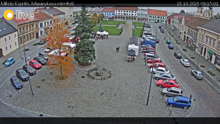 Město Kojetín - Masarykovo náměstí - 15.10.2025 v 09:15 Město Kojetín - Masarykovo náměstí - 15.10.2025 v 09:15