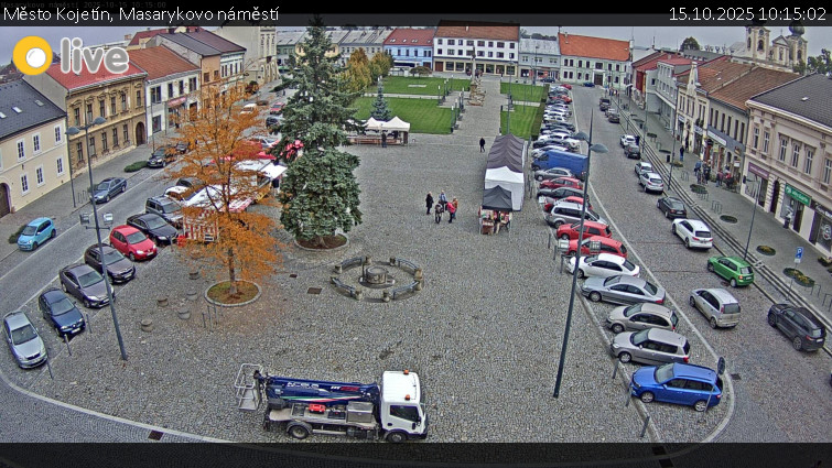 Město Kojetín - Masarykovo náměstí - 15.10.2025 v 10:15 Město Kojetín - Masarykovo náměstí - 15.10.2025 v 10:15