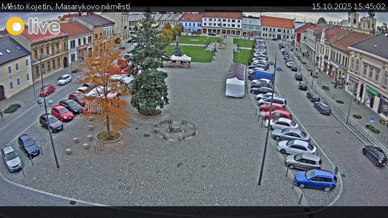 Město Kojetín - Masarykovo náměstí - 15.10.2025 v 15:45 Město Kojetín - Masarykovo náměstí - 15.10.2025 v 15:45