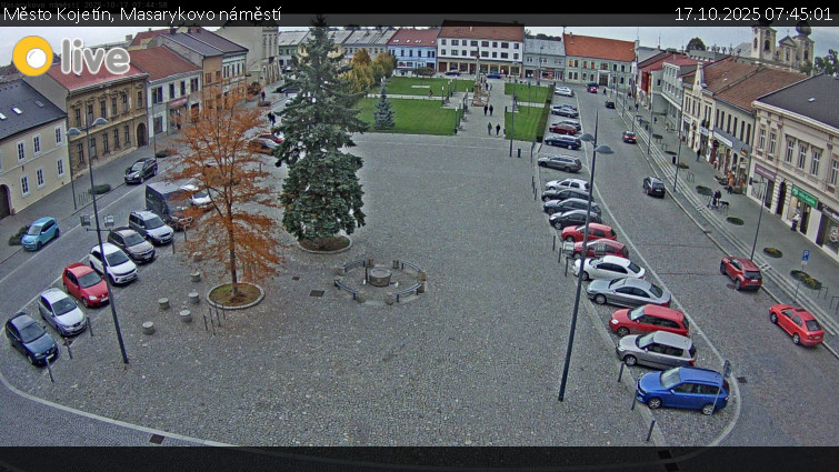 Město Kojetín - Masarykovo náměstí - 17.10.2025 v 07:45 Město Kojetín - Masarykovo náměstí - 17.10.2025 v 07:45