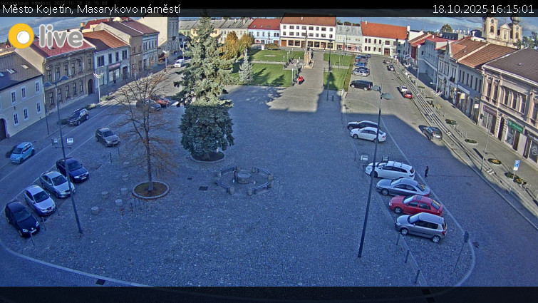 Město Kojetín - Masarykovo náměstí - 18.10.2025 v 16:15 Město Kojetín - Masarykovo náměstí - 18.10.2025 v 16:15