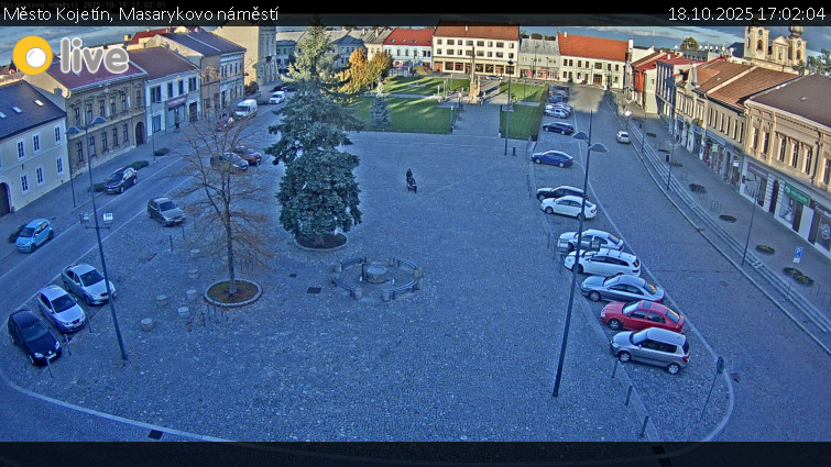 Město Kojetín - Masarykovo náměstí - 18.10.2025 v 17:02 Město Kojetín - Masarykovo náměstí - 18.10.2025 v 17:02