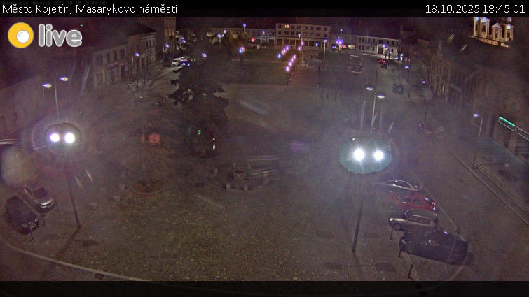 Město Kojetín - Masarykovo náměstí - 18.10.2025 v 18:45 Město Kojetín - Masarykovo náměstí - 18.10.2025 v 18:45
