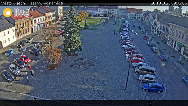 Město Kojetín - Masarykovo náměstí - 20.10.2025 v 09:02 Město Kojetín - Masarykovo náměstí - 20.10.2025 v 09:02