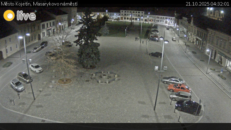 Město Kojetín - Masarykovo náměstí - 21.10.2025 v 04:32 Město Kojetín - Masarykovo náměstí - 21.10.2025 v 04:32