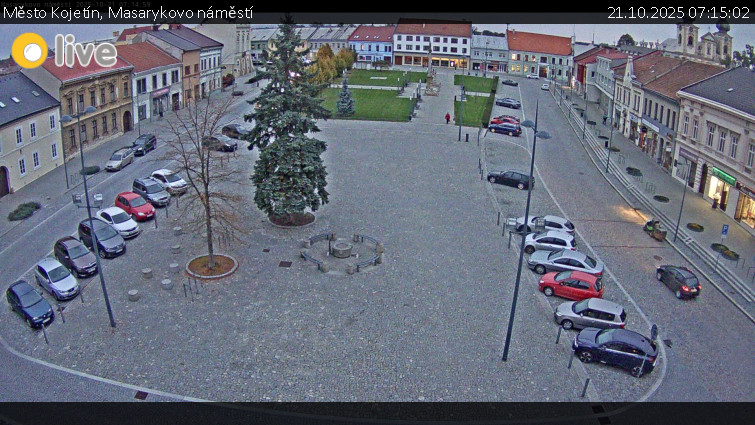 Město Kojetín - Masarykovo náměstí - 21.10.2025 v 07:15 Město Kojetín - Masarykovo náměstí - 21.10.2025 v 07:15