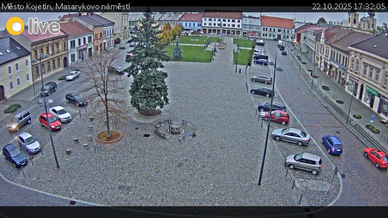 Město Kojetín - Masarykovo náměstí - 22.10.2025 v 17:32 Město Kojetín - Masarykovo náměstí - 22.10.2025 v 17:32