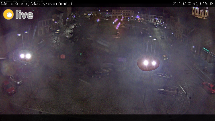 Město Kojetín - Masarykovo náměstí - 22.10.2025 v 19:45 Město Kojetín - Masarykovo náměstí - 22.10.2025 v 19:45