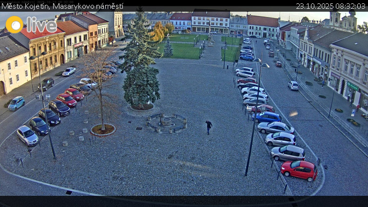 Město Kojetín - Masarykovo náměstí - 23.10.2025 v 08:32 Město Kojetín - Masarykovo náměstí - 23.10.2025 v 08:32