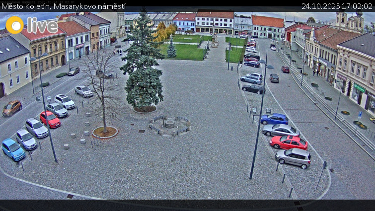 Město Kojetín - Masarykovo náměstí - 24.10.2025 v 17:02 Město Kojetín - Masarykovo náměstí - 24.10.2025 v 17:02