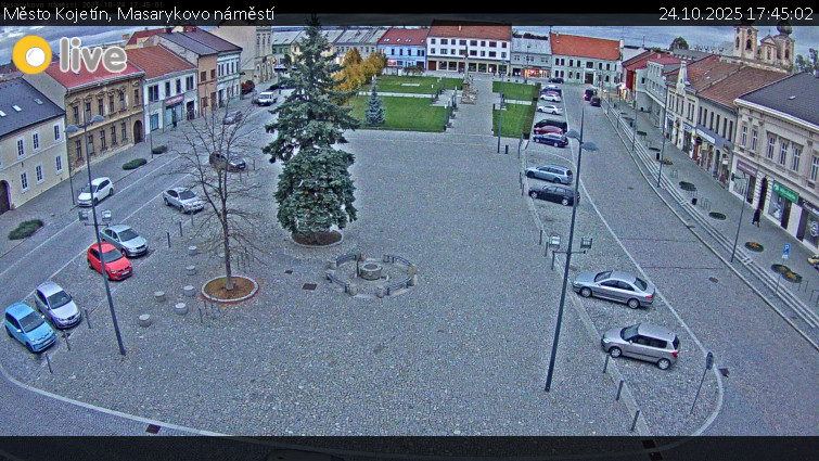 Město Kojetín - Masarykovo náměstí - 24.10.2025 v 17:45 Město Kojetín - Masarykovo náměstí - 24.10.2025 v 17:45