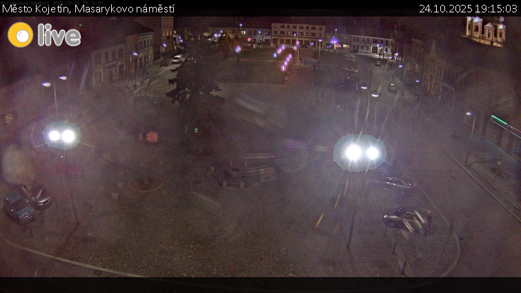 Město Kojetín - Masarykovo náměstí - 24.10.2025 v 19:15 Město Kojetín - Masarykovo náměstí - 24.10.2025 v 19:15