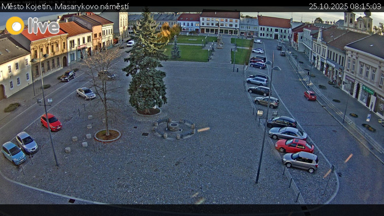 Město Kojetín - Masarykovo náměstí - 25.10.2025 v 08:15 Město Kojetín - Masarykovo náměstí - 25.10.2025 v 08:15