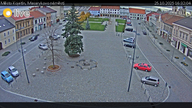 Město Kojetín - Masarykovo náměstí - 25.10.2025 v 16:32 Město Kojetín - Masarykovo náměstí - 25.10.2025 v 16:32