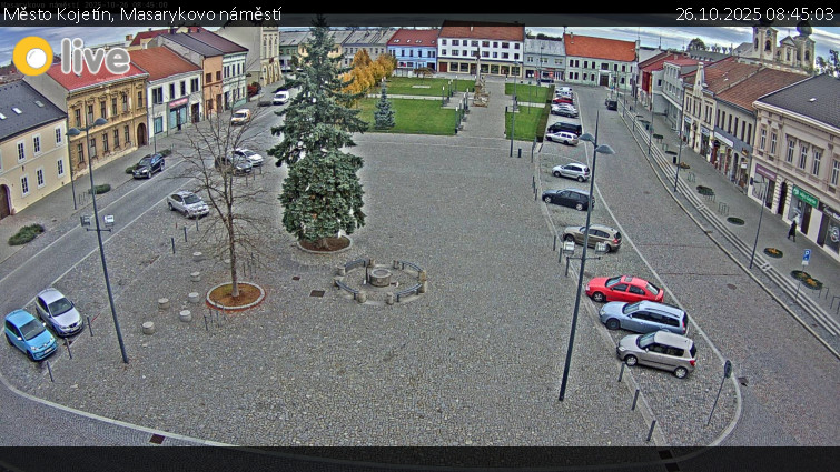 Město Kojetín - Masarykovo náměstí - 26.10.2025 v 08:45 Město Kojetín - Masarykovo náměstí - 26.10.2025 v 08:45