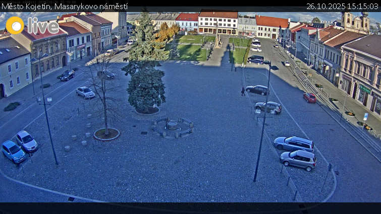 Město Kojetín - Masarykovo náměstí - 26.10.2025 v 15:15 Město Kojetín - Masarykovo náměstí - 26.10.2025 v 15:15