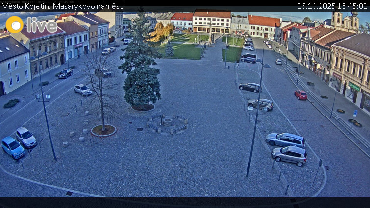 Město Kojetín - Masarykovo náměstí - 26.10.2025 v 15:45 Město Kojetín - Masarykovo náměstí - 26.10.2025 v 15:45