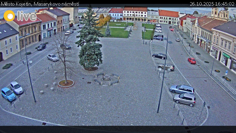 Město Kojetín - Masarykovo náměstí - 26.10.2025 v 16:45 Město Kojetín - Masarykovo náměstí - 26.10.2025 v 16:45