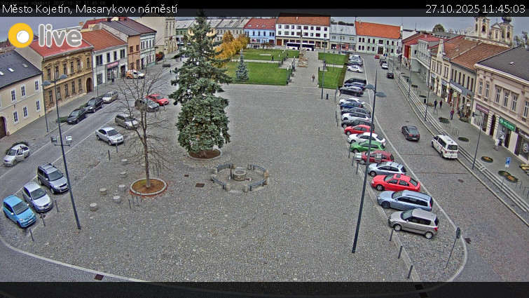 Město Kojetín - Masarykovo náměstí - 27.10.2025 v 11:45 Město Kojetín - Masarykovo náměstí - 27.10.2025 v 11:45