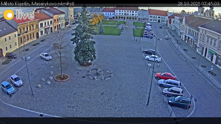 Město Kojetín - Masarykovo náměstí - 28.10.2025 v 07:45 Město Kojetín - Masarykovo náměstí - 28.10.2025 v 07:45